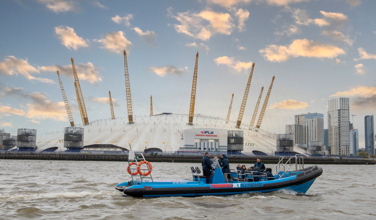 Thamesjet at The O2, Greenwich Peninsula